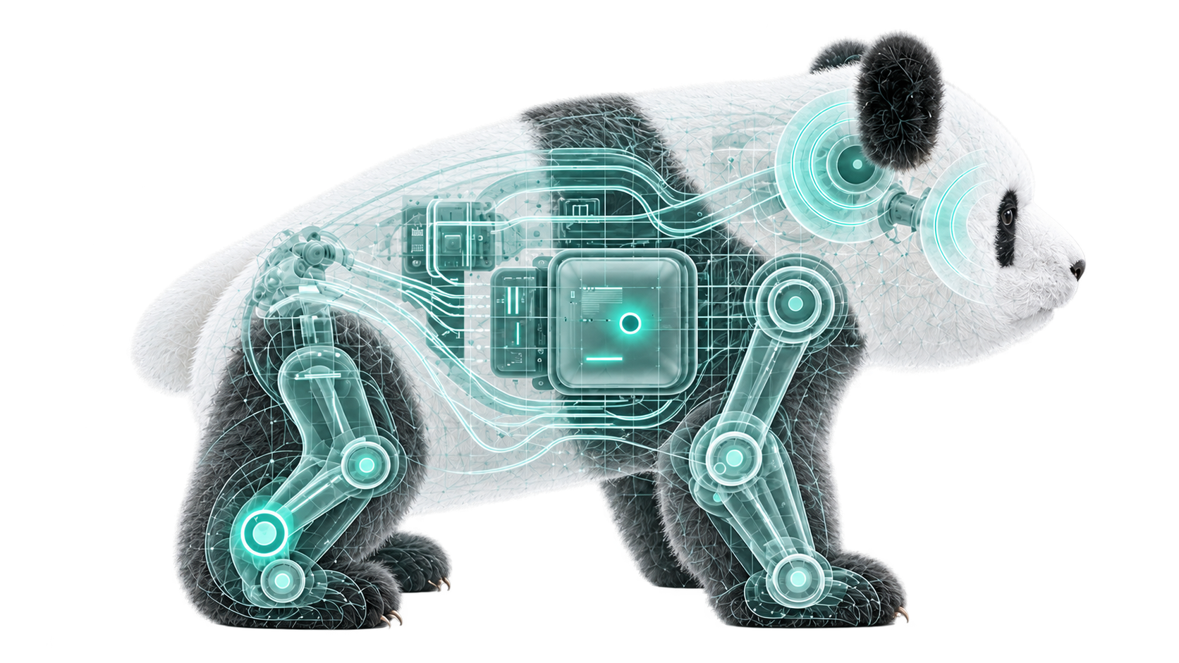 Zpanda translucent technical body map